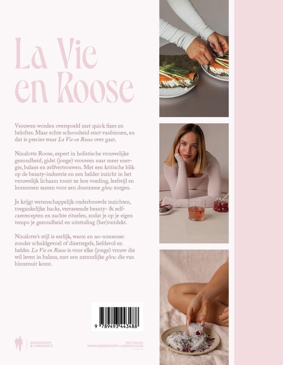 Achterkant van La Vie en Roose